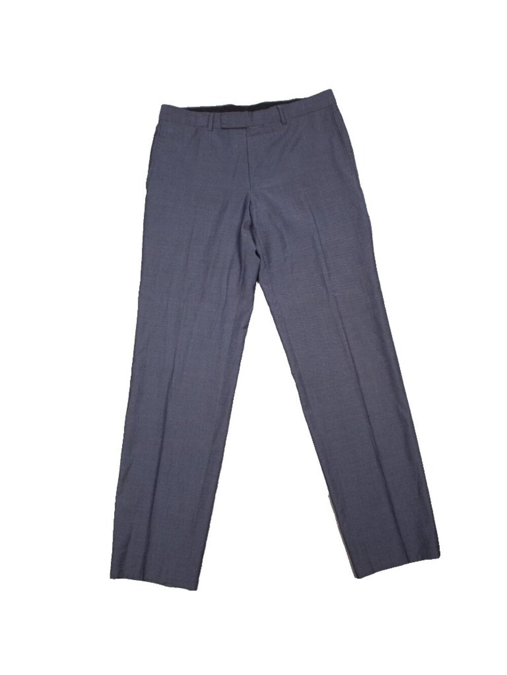 Hugo Boss Dress Pants Grey Wool Trosuers "Parker2" Birdseye 32x33